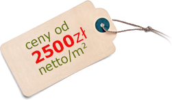 Ceny od 2500 zł netto/m2