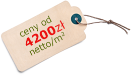 Ceny od 4200 zł netto/m2